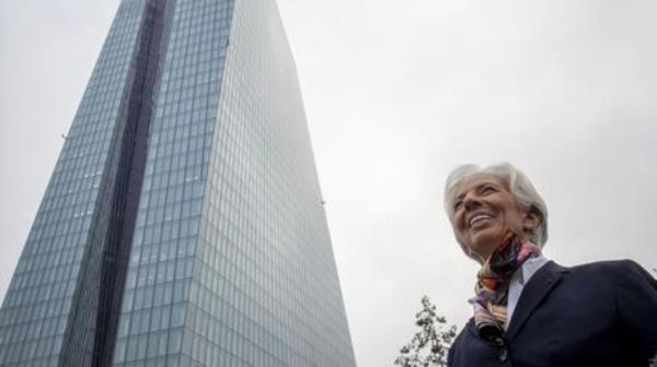 欧洲央行行长克里斯蒂娜·拉加德：欧洲央行在今年秋季对加息周期有所放松。文件图片：迈克尔·普罗布斯特/AP